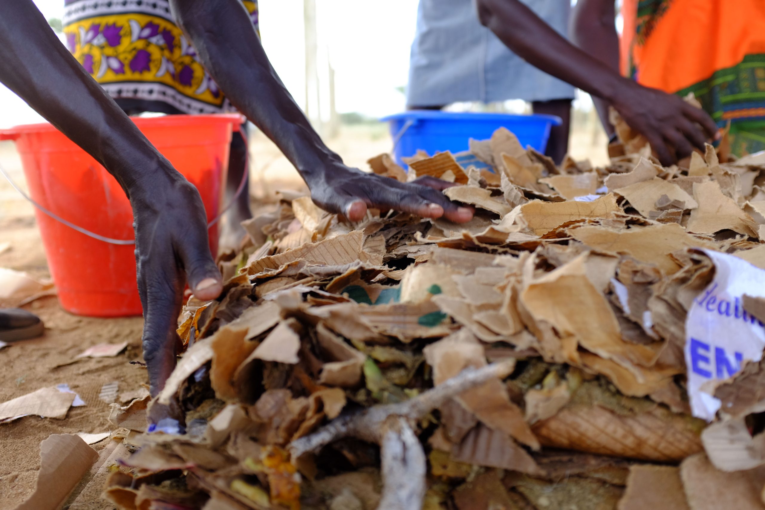 Compost in the making