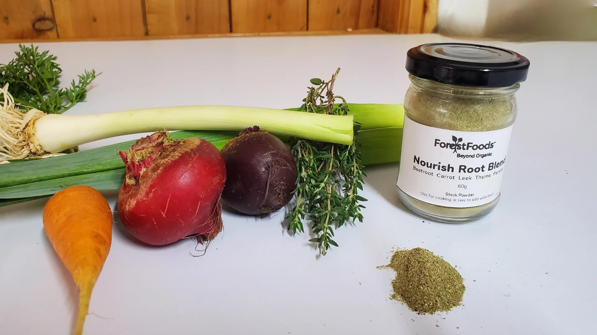 Fresh ForestFoods ingredients