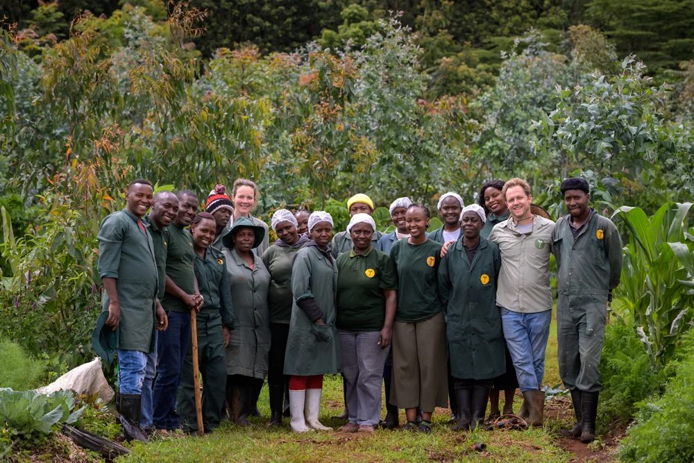 The ForestFoods team at Limuru